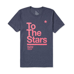 Package T-Shirt Navy Heather/Pink