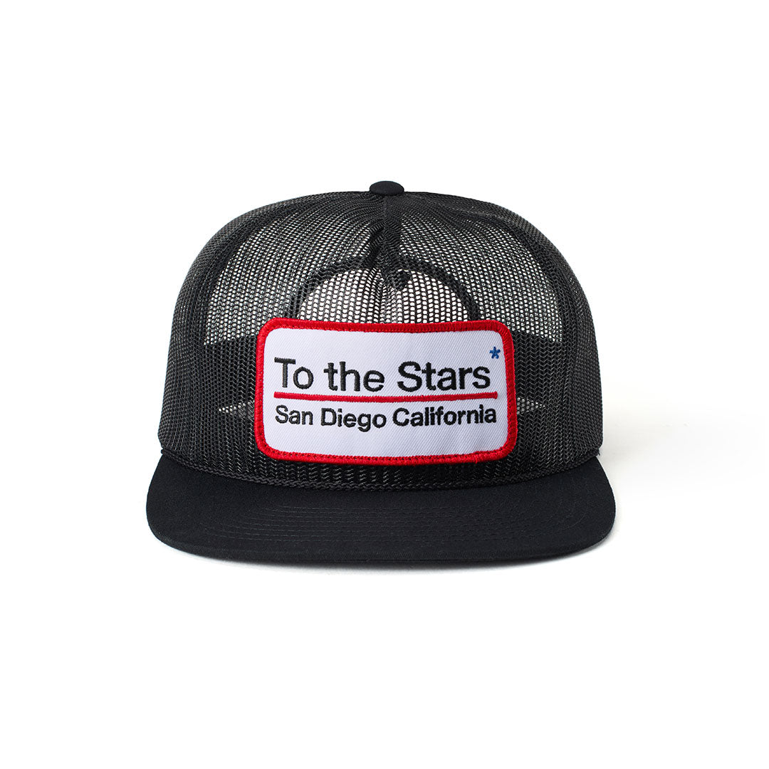 Machine Mesh Trucker Hat Black