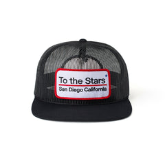 Machine Mesh Trucker Hat Black