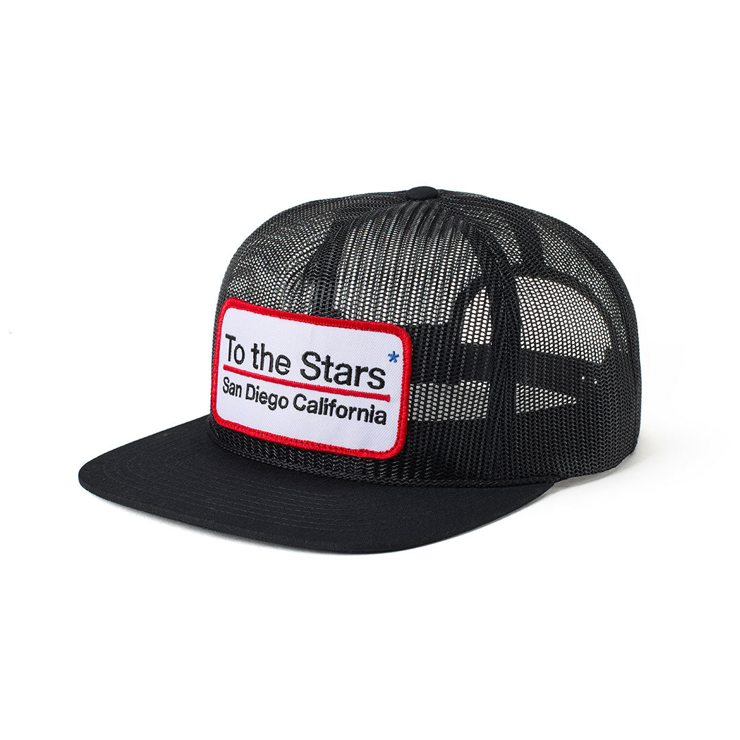 Machine Mesh Trucker Hat Black