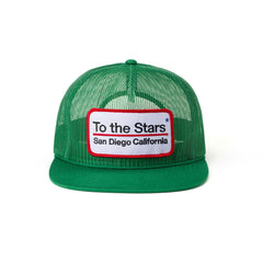 Machine Mesh Trucker Hat Green
