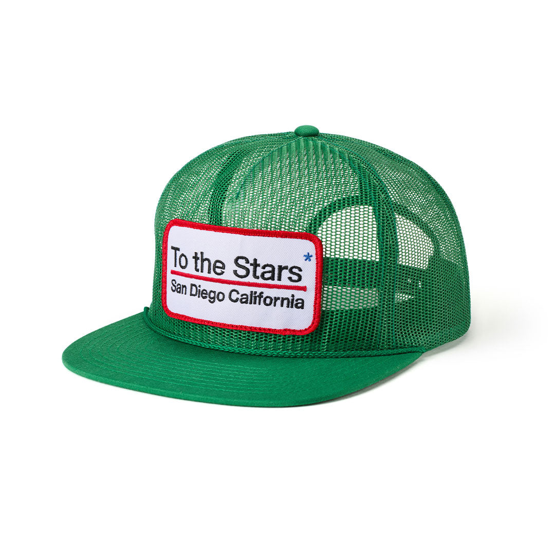 Machine Mesh Trucker Hat Green