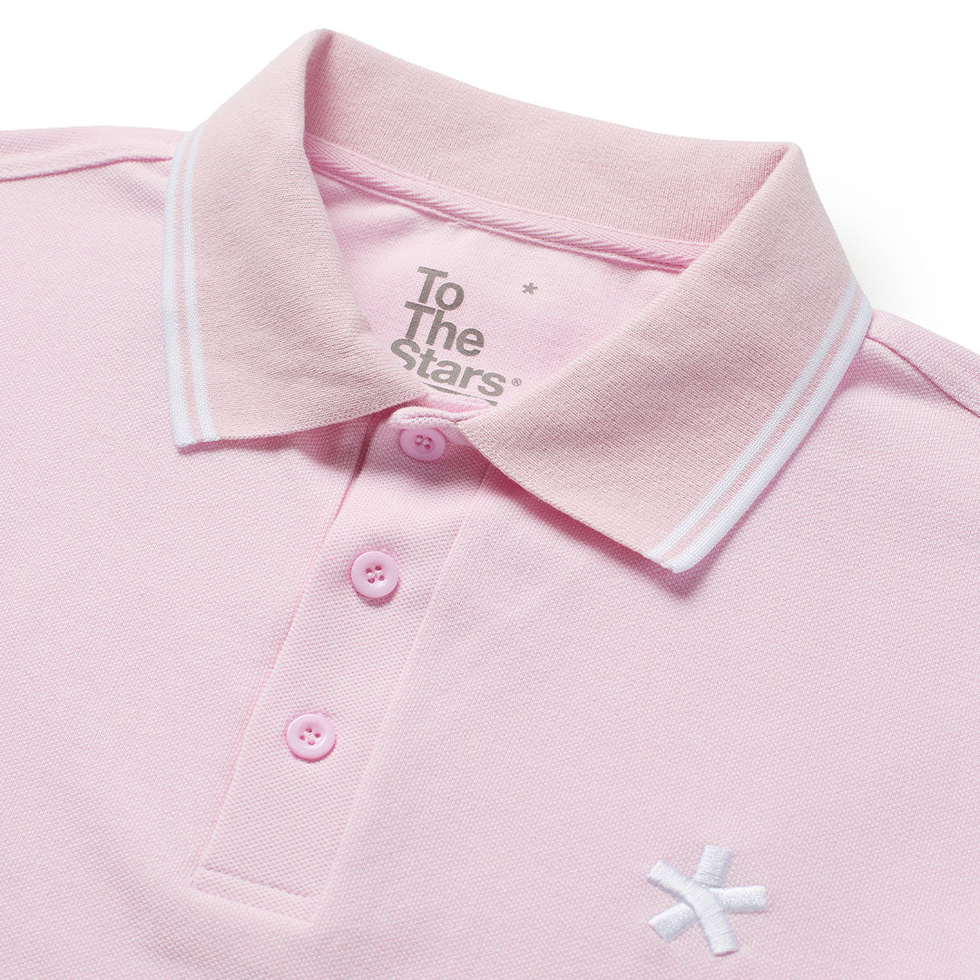 トップス tdk_void polo TTS* Polo Pink