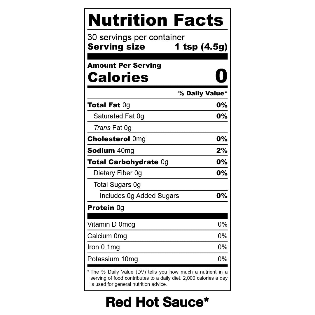 TTS* Red Hot Sauce