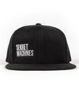 Sekret Machines Classic Snapback Hat Black