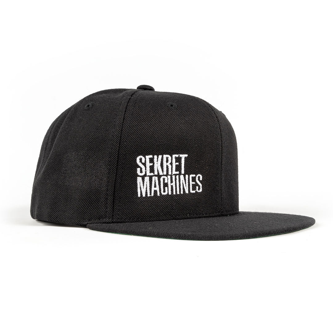 Sekret Machines Classic Snapback Hat Black