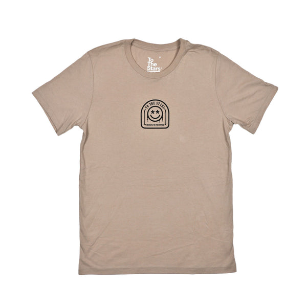 Tシャツ・カットソー SMILEY T-SHIRT Zara x Smiley® Washed Effect T-Shirt in Grey Cotton