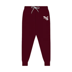 Staggered Joggers Maroon