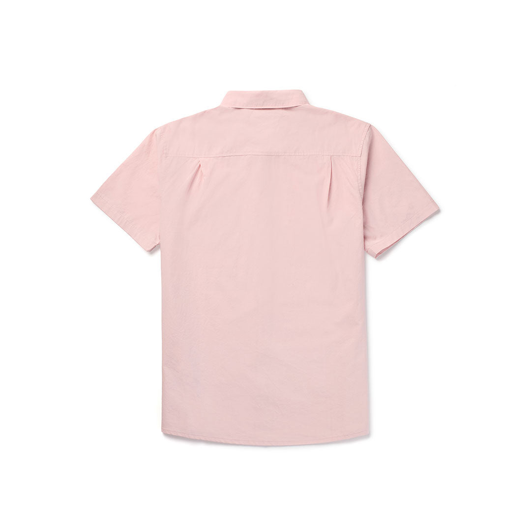 Static Button Up Shirt Pink