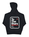 Street Sign Heavyweight Pullover Hoodie Black