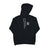 Street Sign Patch Pullover Hoodie Black