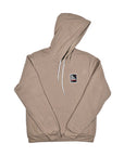 Street Sign Patch Pullover Hoodie Tan