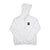 Street Sign Patch Pullover Hoodie White