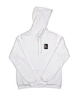 Street Sign Patch Pullover Hoodie White