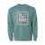 Street Sign Crewneck Pigment Alpine Green