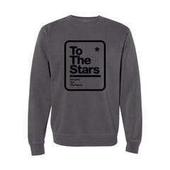 Street Sign Crewneck Pigment Black