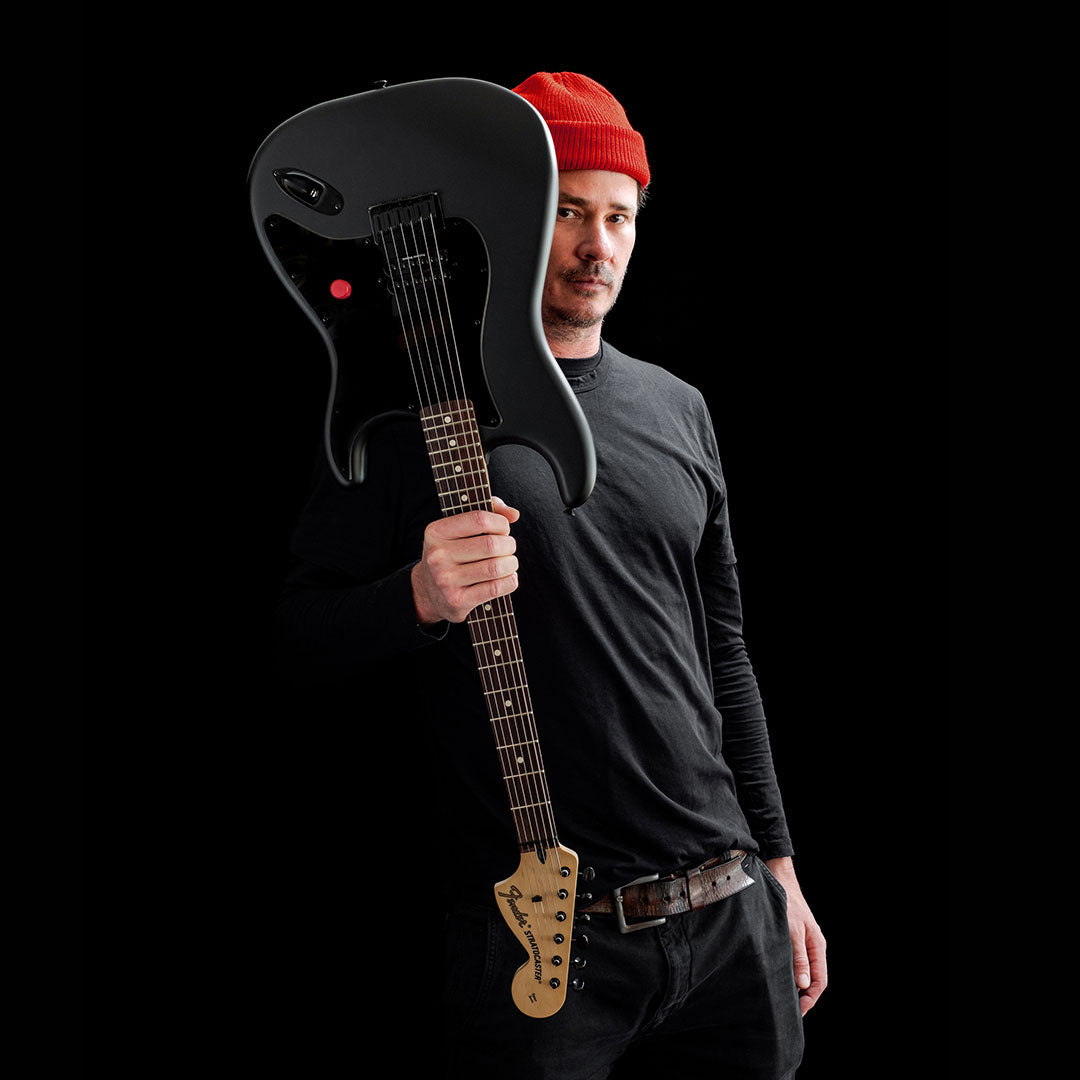 TTS* Limited Edition Tom DeLonge Fender Stratocaster® in Blackout