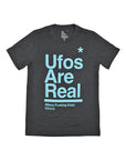 UFOs Are Real T-Shirt Dark Grey/Heather