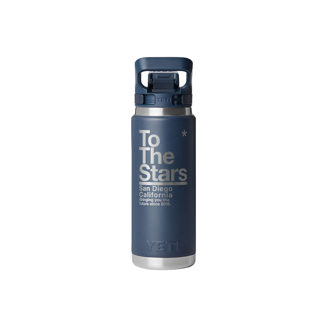 TTS* x Yeti Package 26oz Rambler Flip Chug Cap Navy