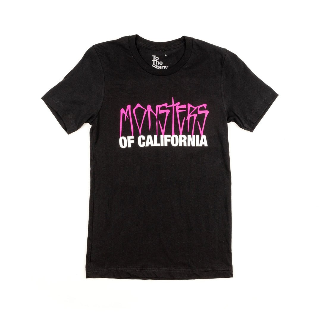 Monsters of CA Movie Poster T-Shirt Black – To The Stars*