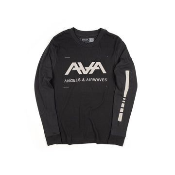 Angels & Airwaves Data L/S T-Shirt Black/Cement | To The Stars