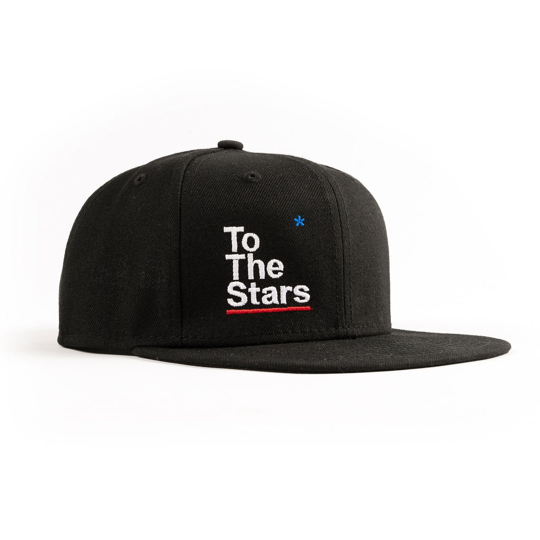 To The Stars* Package Snapback Hat Black Side