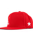 Package Snapback Hat Red/White