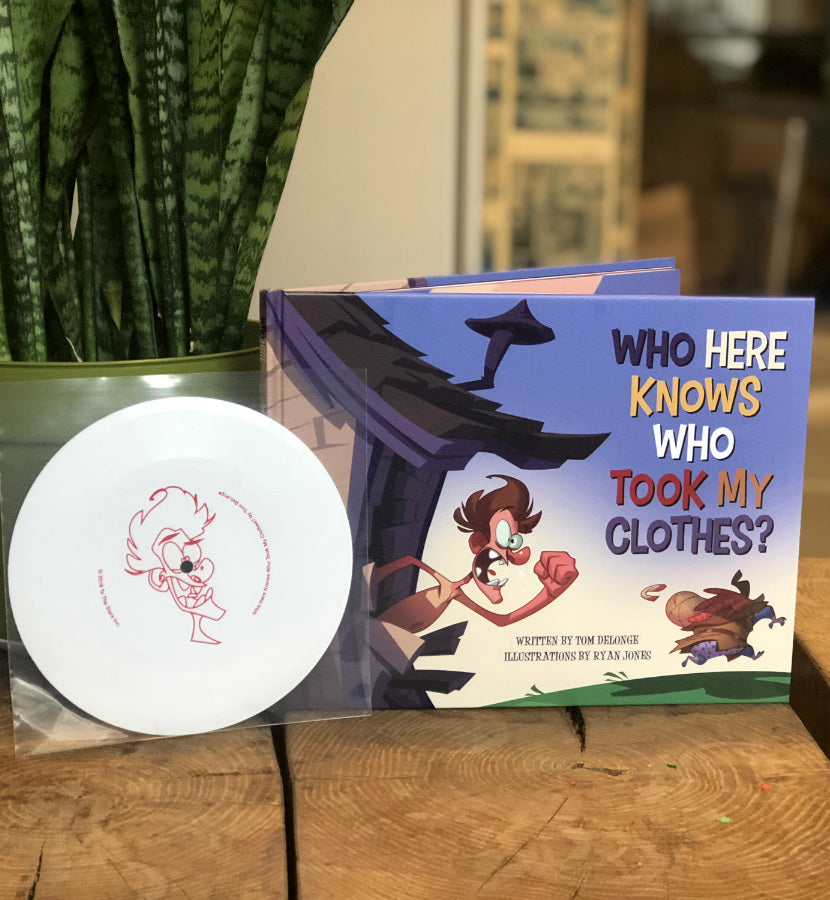 Who Here Knows Who Took My Clothes? First Edition Hardcover + Flexi Vinyl - To The Stars...